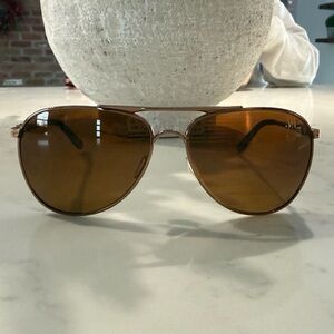 Oakley Polarized Brown Aviator Sunglasses